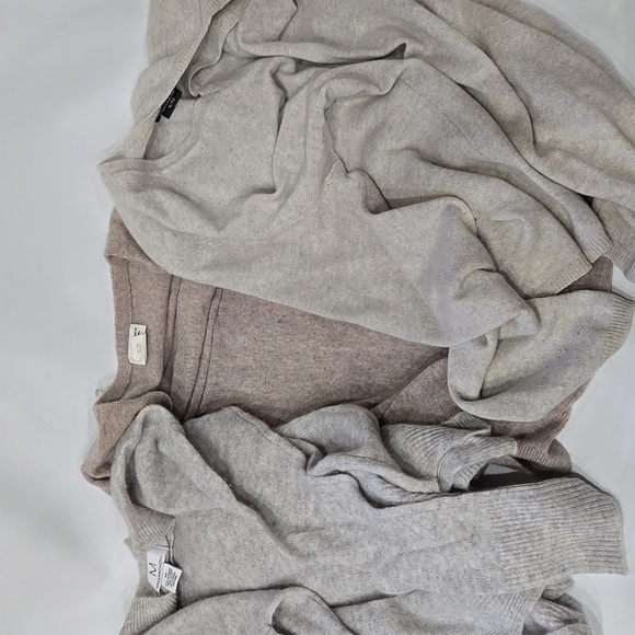 100% Cashmere Sweater Lot Pastel Pinks Crafting Cutter Upcycle Recycle Repurpose - Picture 10 of 15